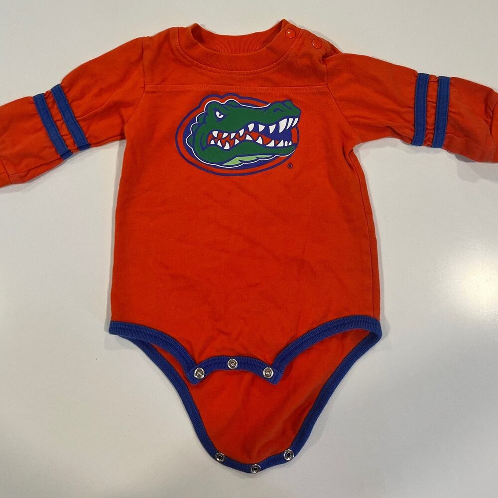 Florida Gators Kid Athlete Long Sleeved Football Size 3-6 months
